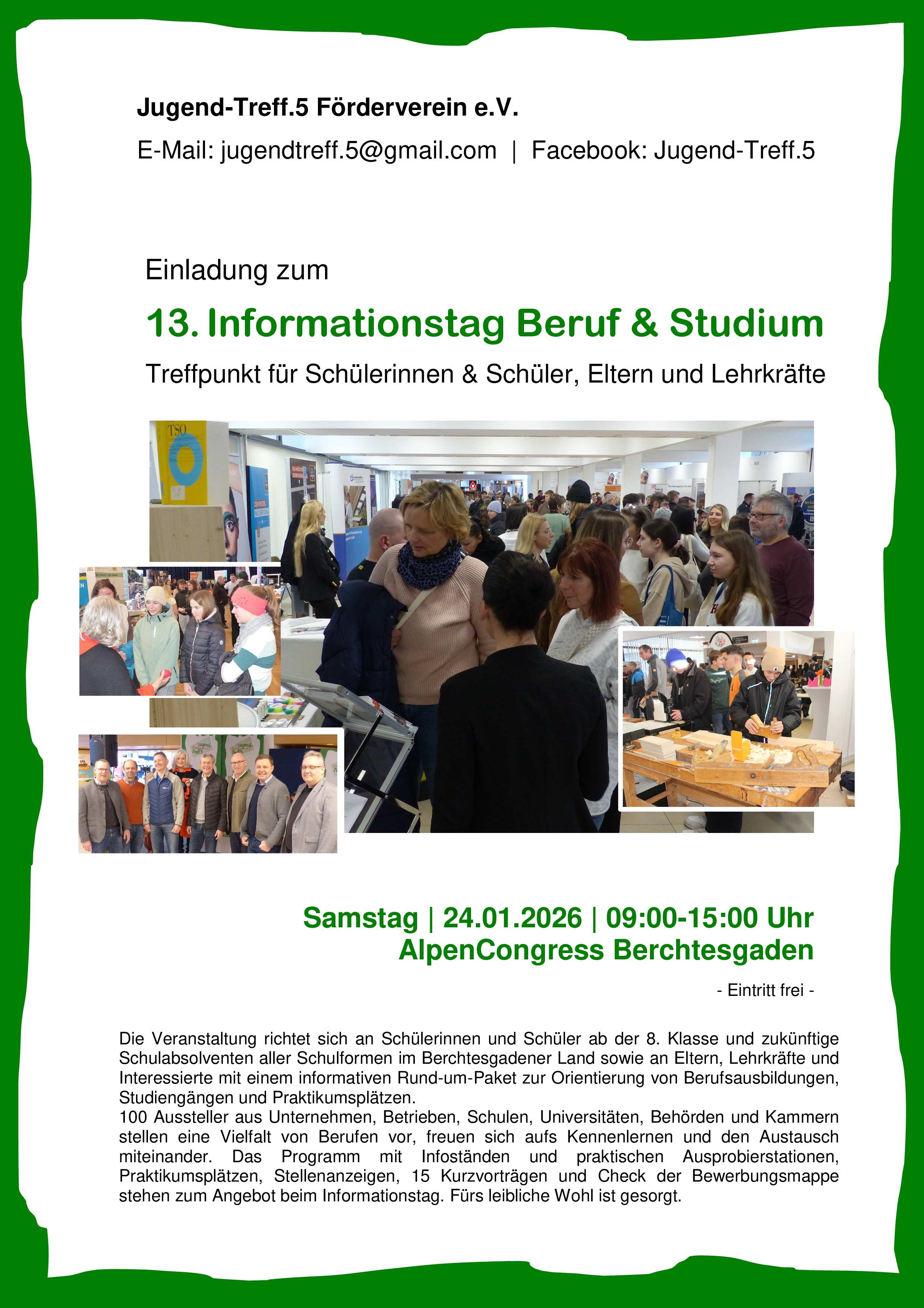 Flyer Informationstag Flyer Informationstag