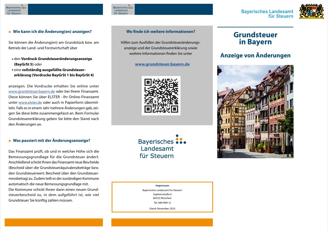 Grundsteueränderung Grundsteueränderung