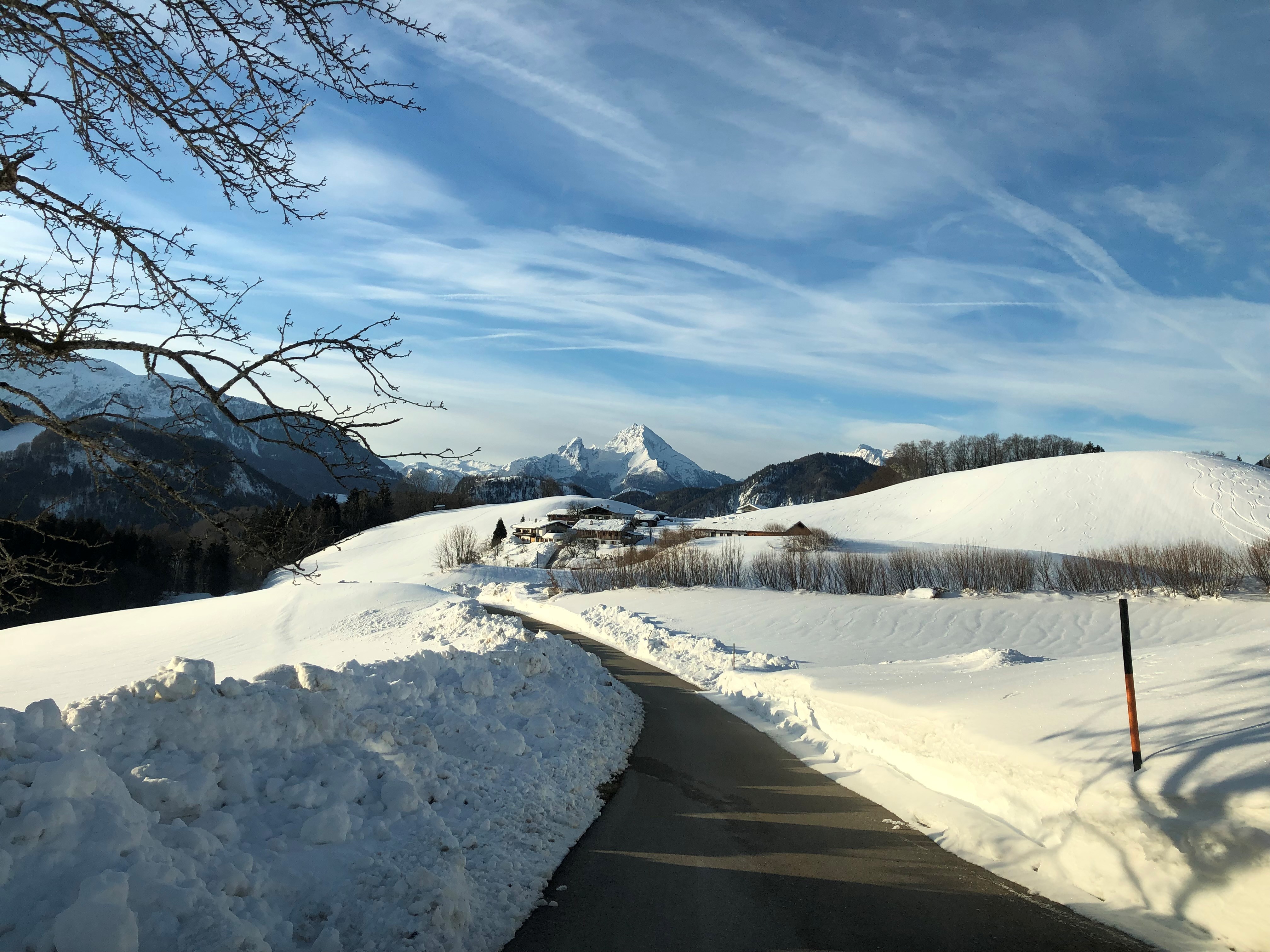 Mehlweg mit Blick zum Watzmann