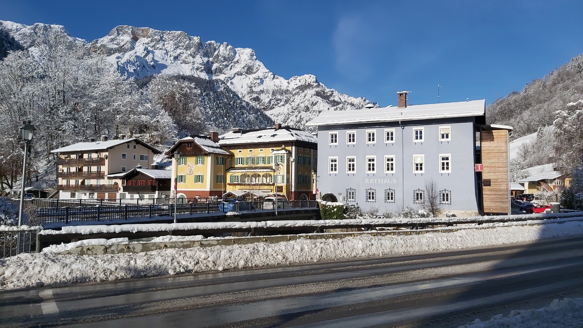 Winter in Marktschellenberg