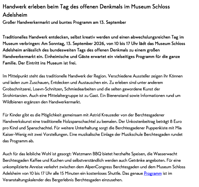 Schloss Adelsheim Programm Schloss Adelsheim Programm