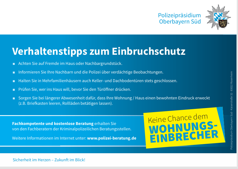 Verhaltensregeln Verhaltensregeln