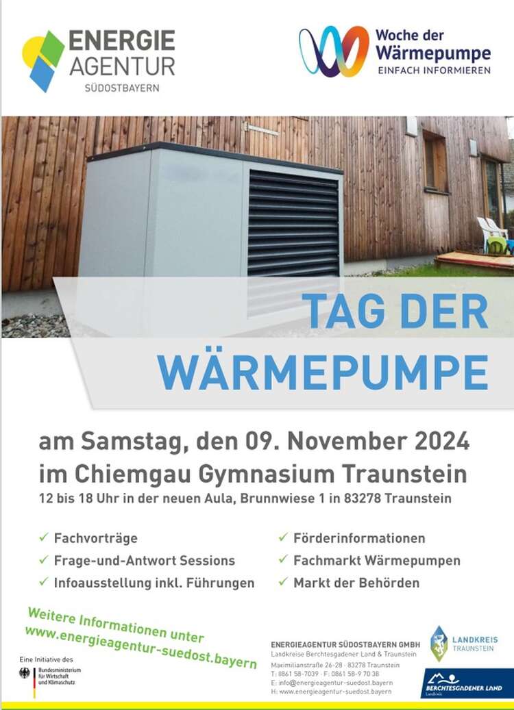 Plakat Wärmepumpe