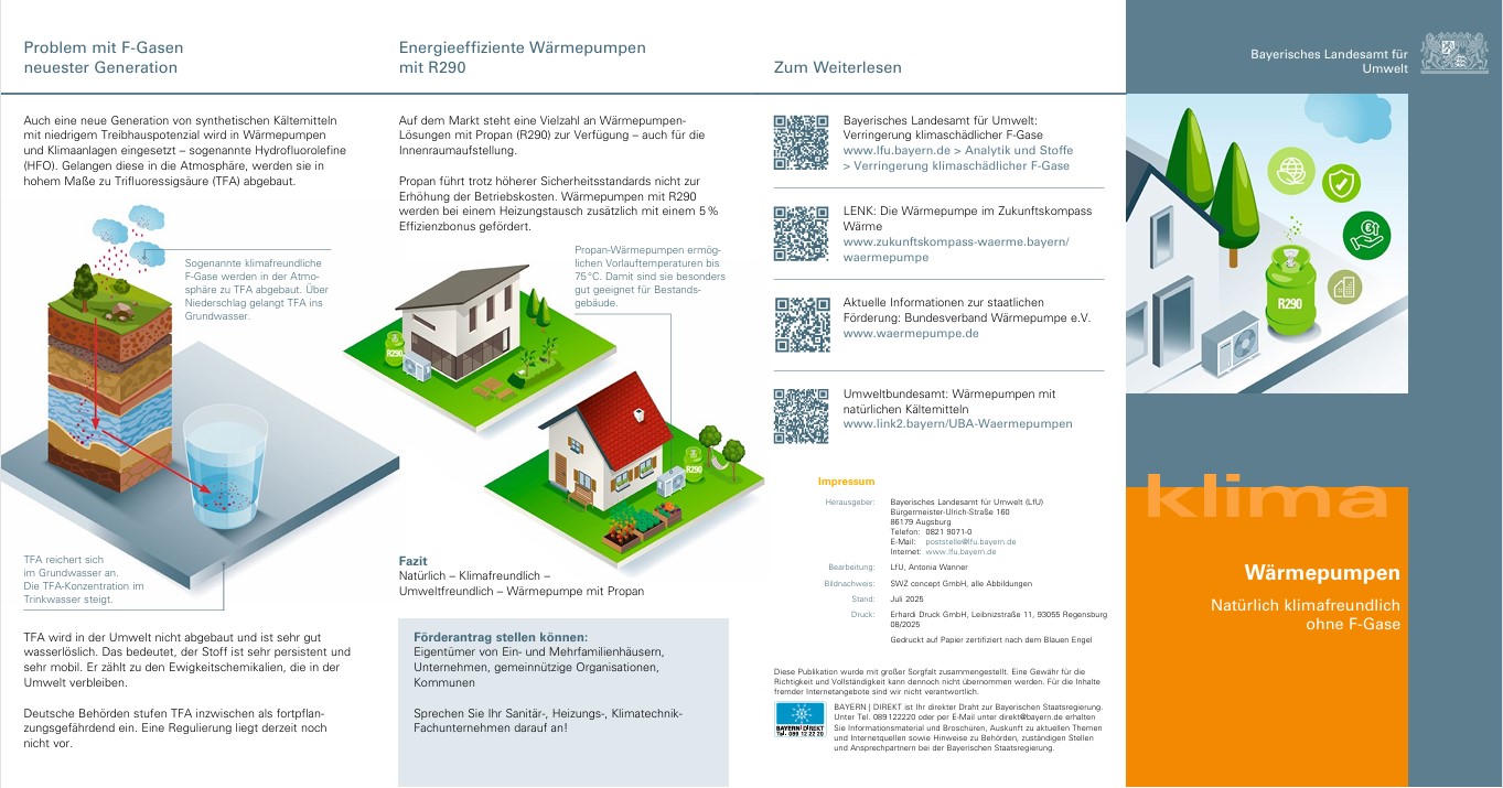 Flyer Wärmepumpen